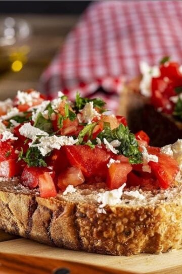 A na sniadanie bruschetta Smakidnia
