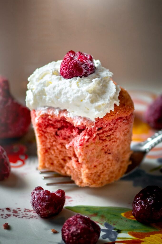 Babeczki z malinami 1 babeczki