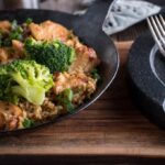 kurczak z brokułami i czosnkiem po chińsku