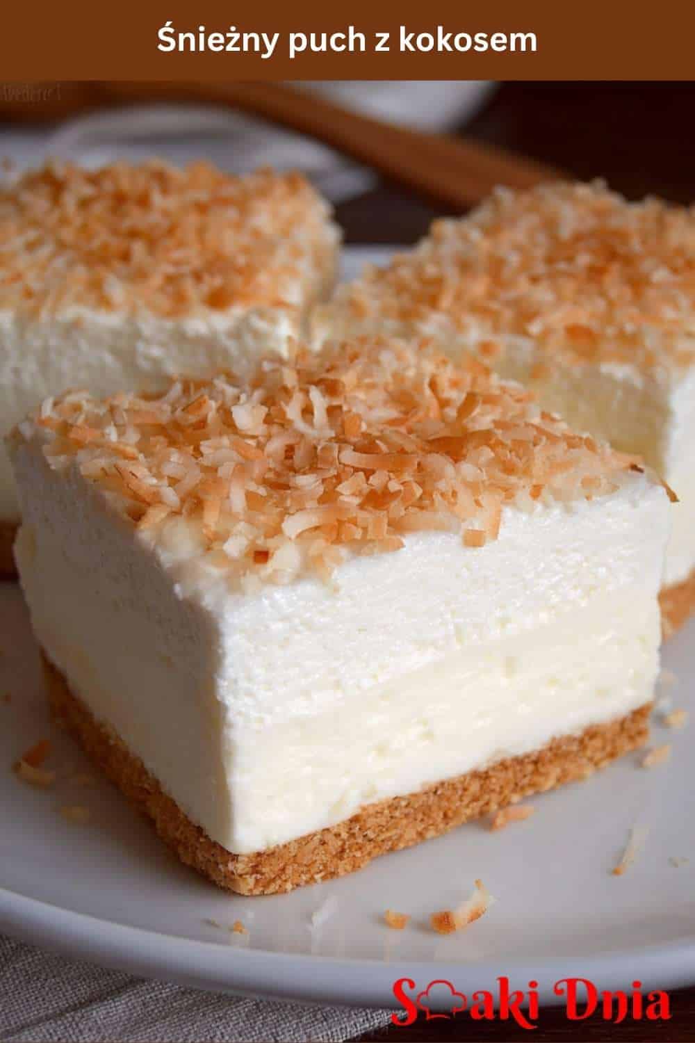 Śnieżny puch z kokosem