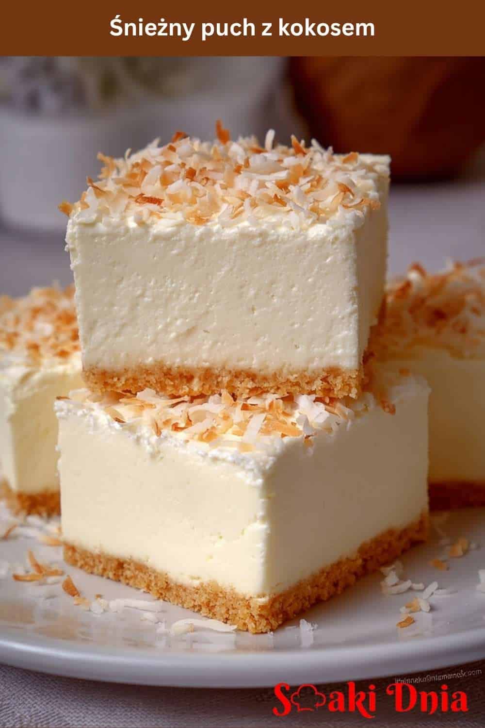 Śnieżny puch z kokosem