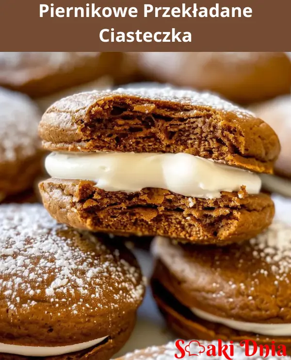 Piernikowe Przekładane Ciasteczka