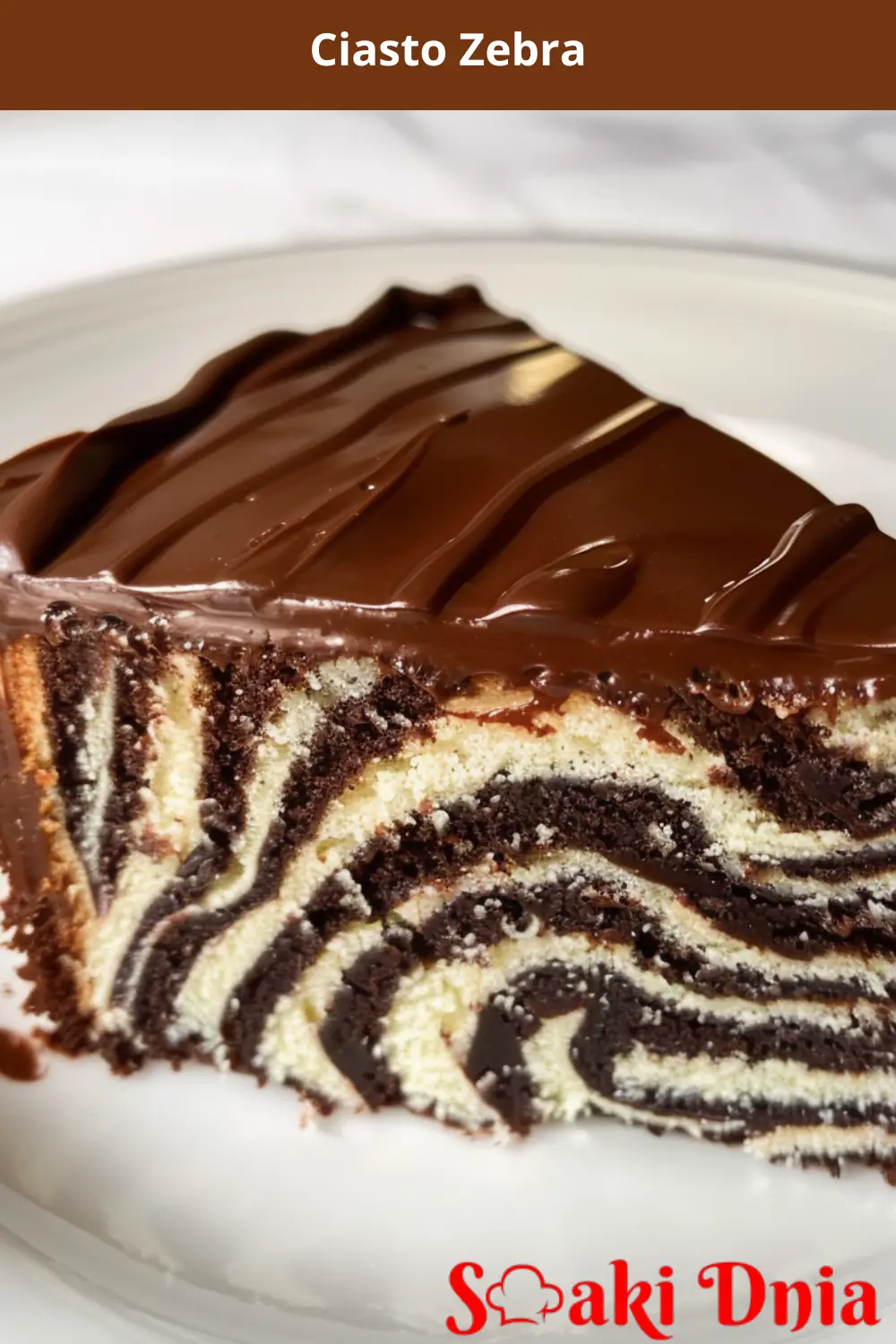 ciasto zebra