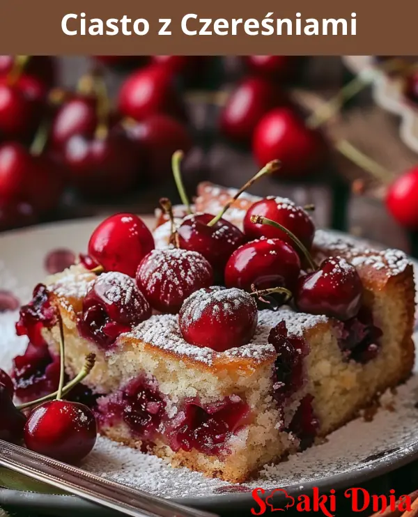Ciasto z Czereśniami 2 Ciasto z Czereśniami