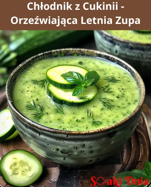 Chłodnik z Cukinii - Orzeźwiająca Letnia Zupa