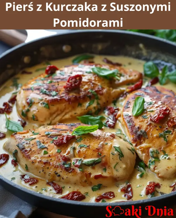 Pierś z Kurczaka z Suszonymi Pomidorami: Pyszny i Szybki Przepis