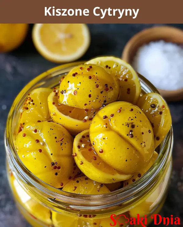 Kiszone Cytryny: Egzotyczny Dodatek z Maroka