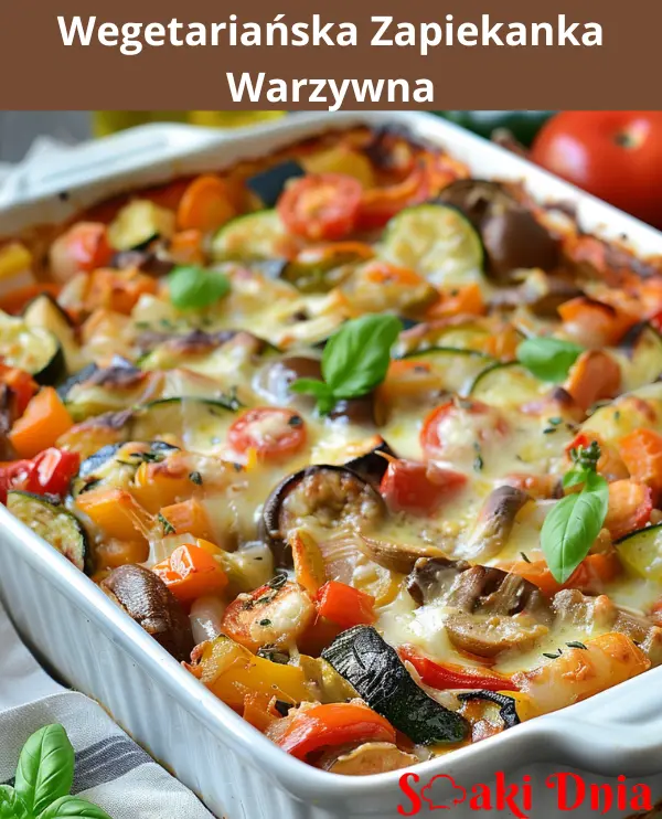 Wegetariańska Zapiekanka Warzywna