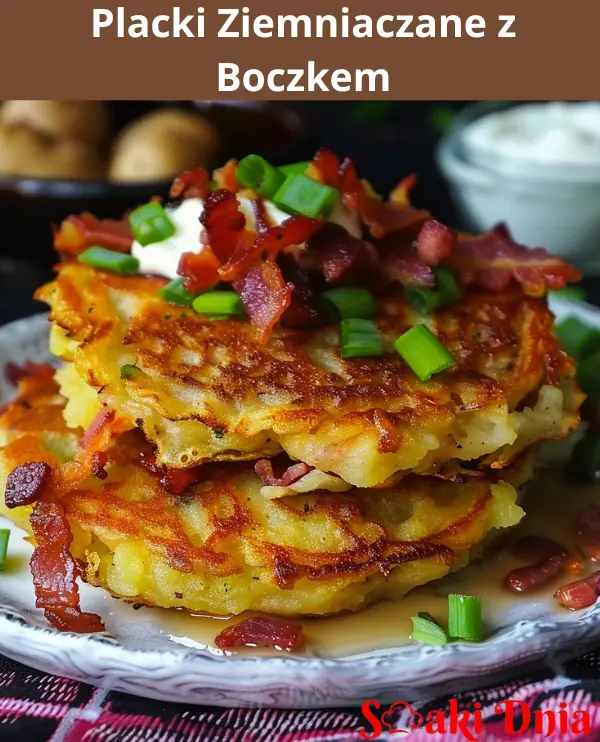 Placki Ziemniaczane z Boczkem 2 Placki Ziemniaczane z Boczkem