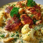 Kurczak z kalafiorem w kremowym sosie – szybki i domowy obiad 9 Kurczak z kalafiorem w kremowym sosie – szybki i domowy obiad