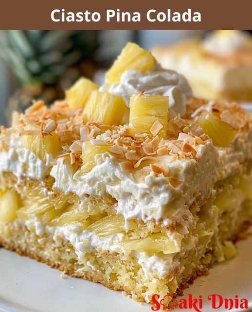 Ciasto Pina Colada