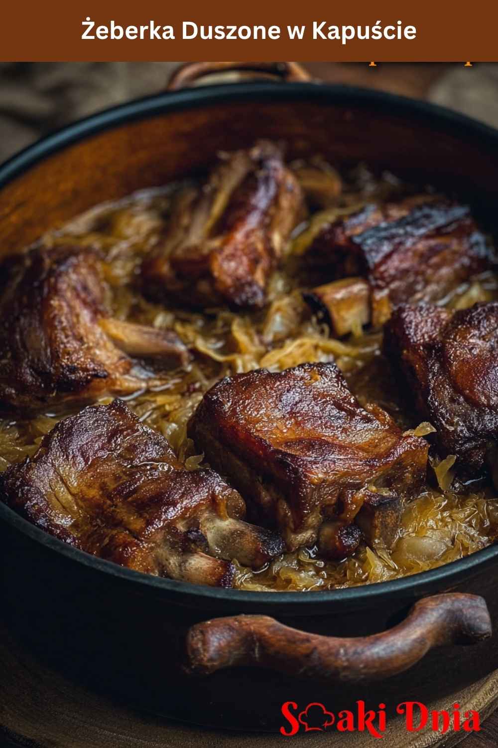 Żeberka Duszone w Kapuście – klasyczny, domowy smak jak u babci 7 Żeberka Duszone w Kapuście