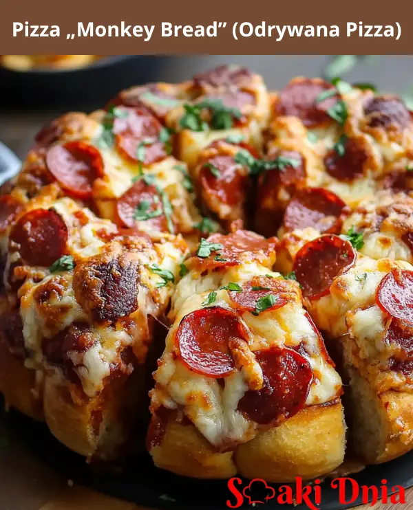 Pizza „Monkey Bread” (Odrywana Pizza)
