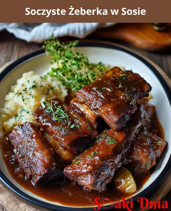 10 Najlepszych Przepisów na Żeberka – Od Klasycznych po Nowoczesne Smaki 2 Soczyste Żeberka w Sosie