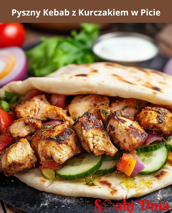 Pyszny Kebab z Kurczakiem w Picie