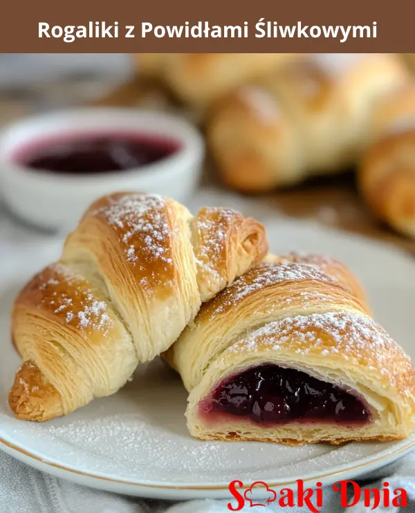 Rogaliki z Powidłami Śliwkowymi