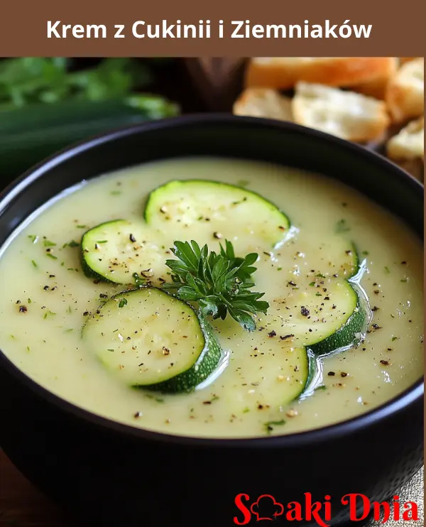 Krem z Cukinii i Ziemniaków