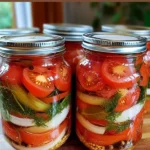 Pomidory z Cebulą do Słoików: Smaczny i Wszechstronny Dodatek