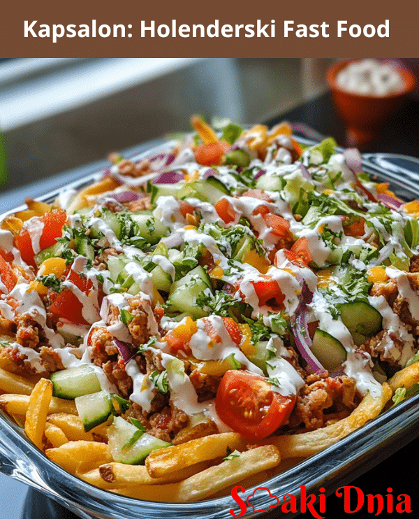 Kapsalon: Holenderski Fast Food z Twistem 2 Kapsalon: Holenderski Fast Food z Twistem