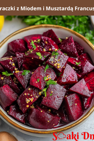 Buraczki z Miodem i Musztardą Francuską