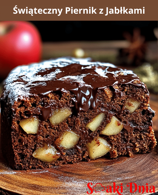16 tradycyjnych ciast na Boże Narodzenie – zapach świąt w Twojej kuchni 6 Świąteczny Piernik z Jabłkami