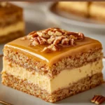 Ciasto "Krówka" z Orzechami i Czekoladą Karmelową 9 Ciasto "Krówka" z Orzechami i Czekoladą Karmelową