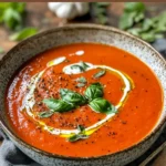 Zupa z Pieczonej Papryki