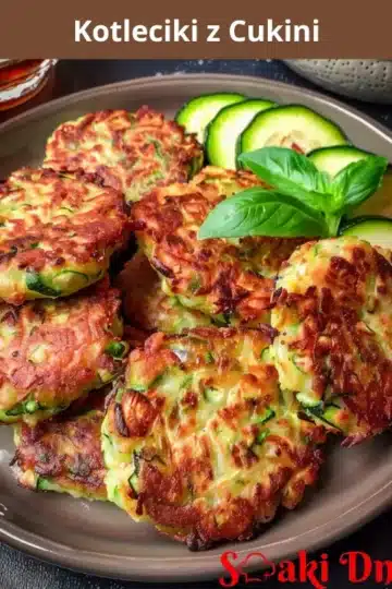 Delikatne Kotleciki z Cukinii