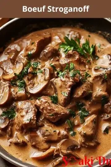 Boeuf Stroganoff