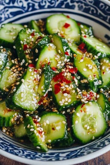 Ogórki po azjatycku – chrupiąca sałatka pełna smaku