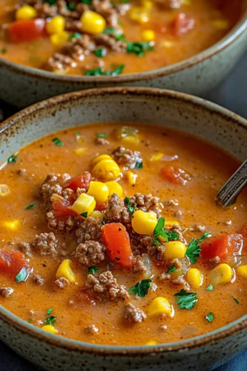 Domowa Zupa Warzywna z Mięsem Mielonym