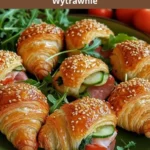 Mini Rogaliki z Wytrawnym Nadzieniem – Idealna Przekąska na Każdą Okazję