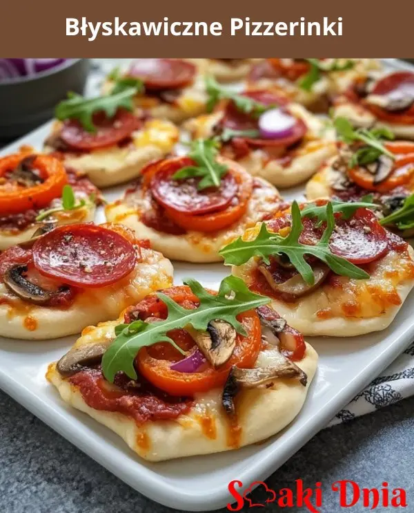 Błyskawiczne Pizzerinki 4 Błyskawiczne Pizzerinki