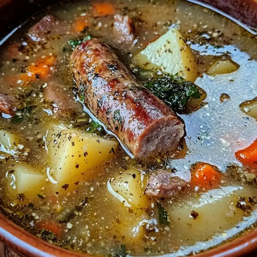 Biały Barszcz z Kiełbasą Śląską