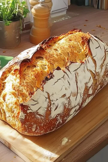 Chrupiący Domowy Chleb