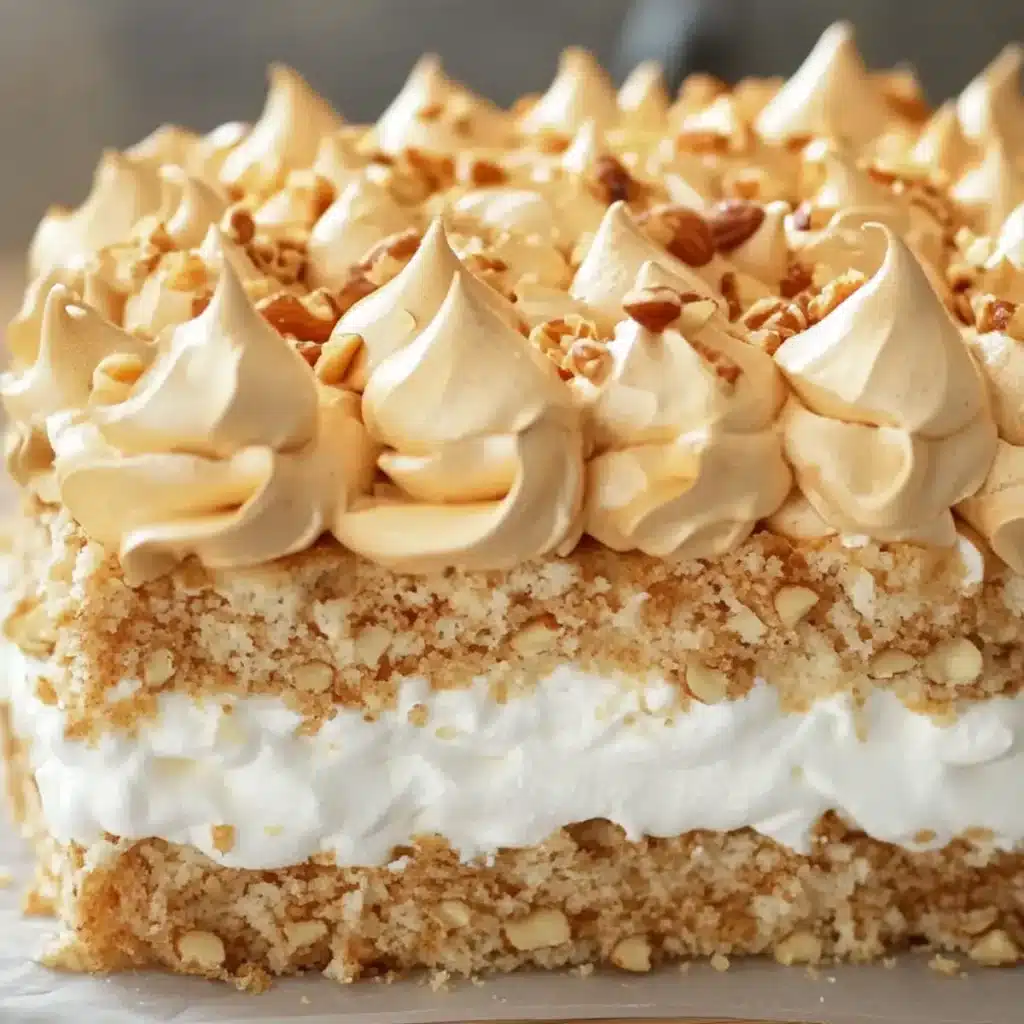 16 tradycyjnych ciast na Boże Narodzenie – zapach świąt w Twojej kuchni 10 Ciasto Orzechowe z Kremem Śmietankowym i Cappuccino