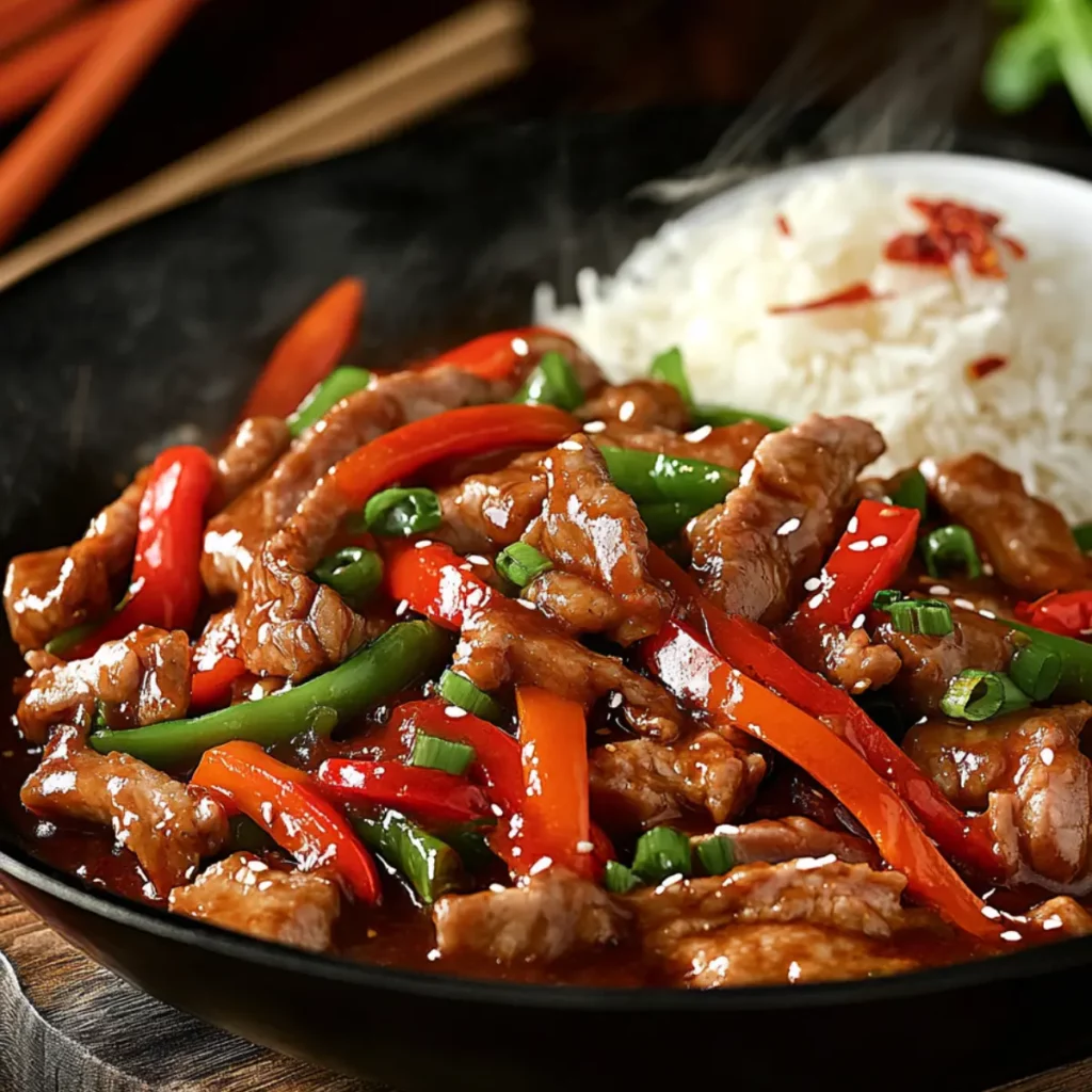 Polędwica po syczuańsku