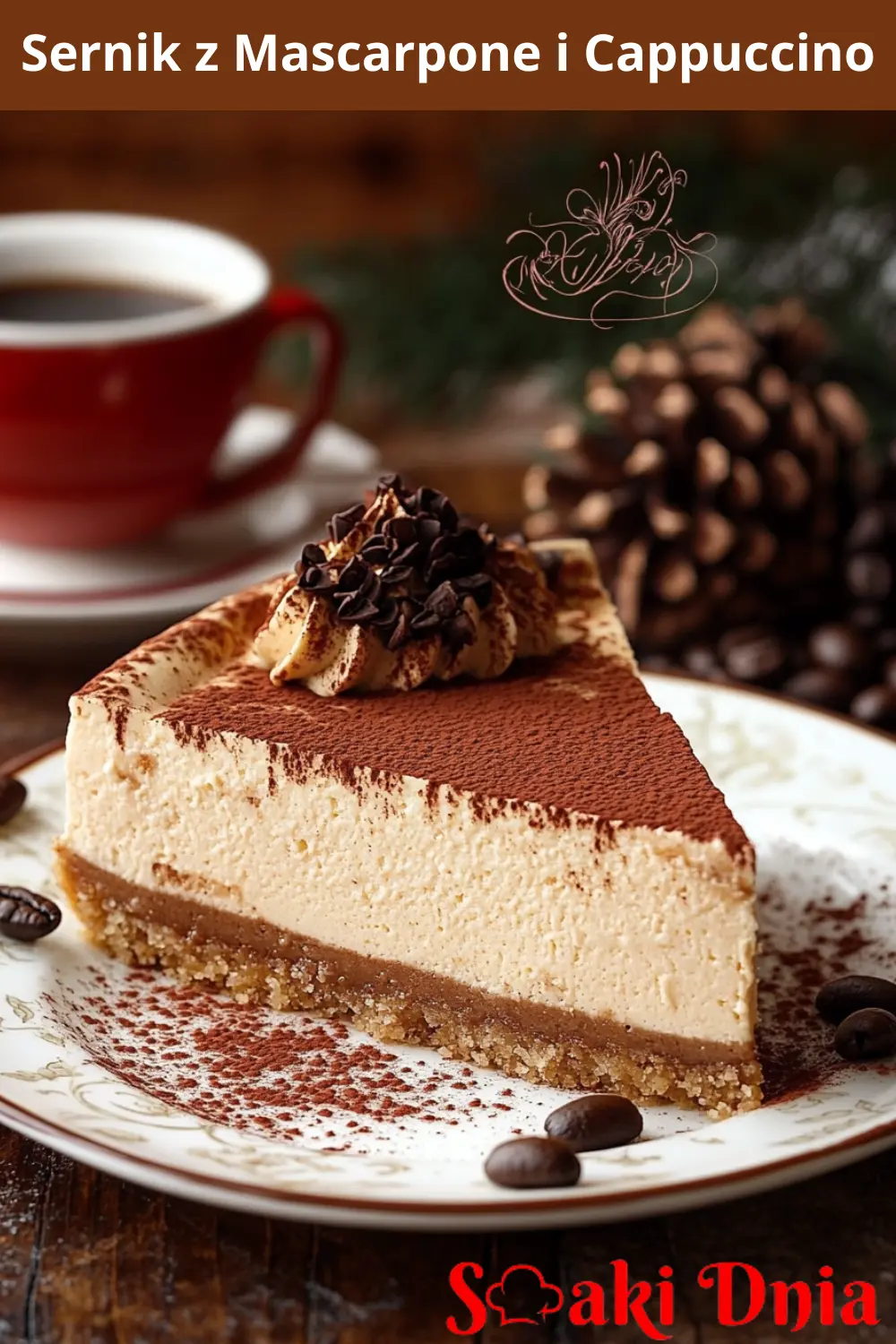 Sernik z Mascarpone i Cappuccino