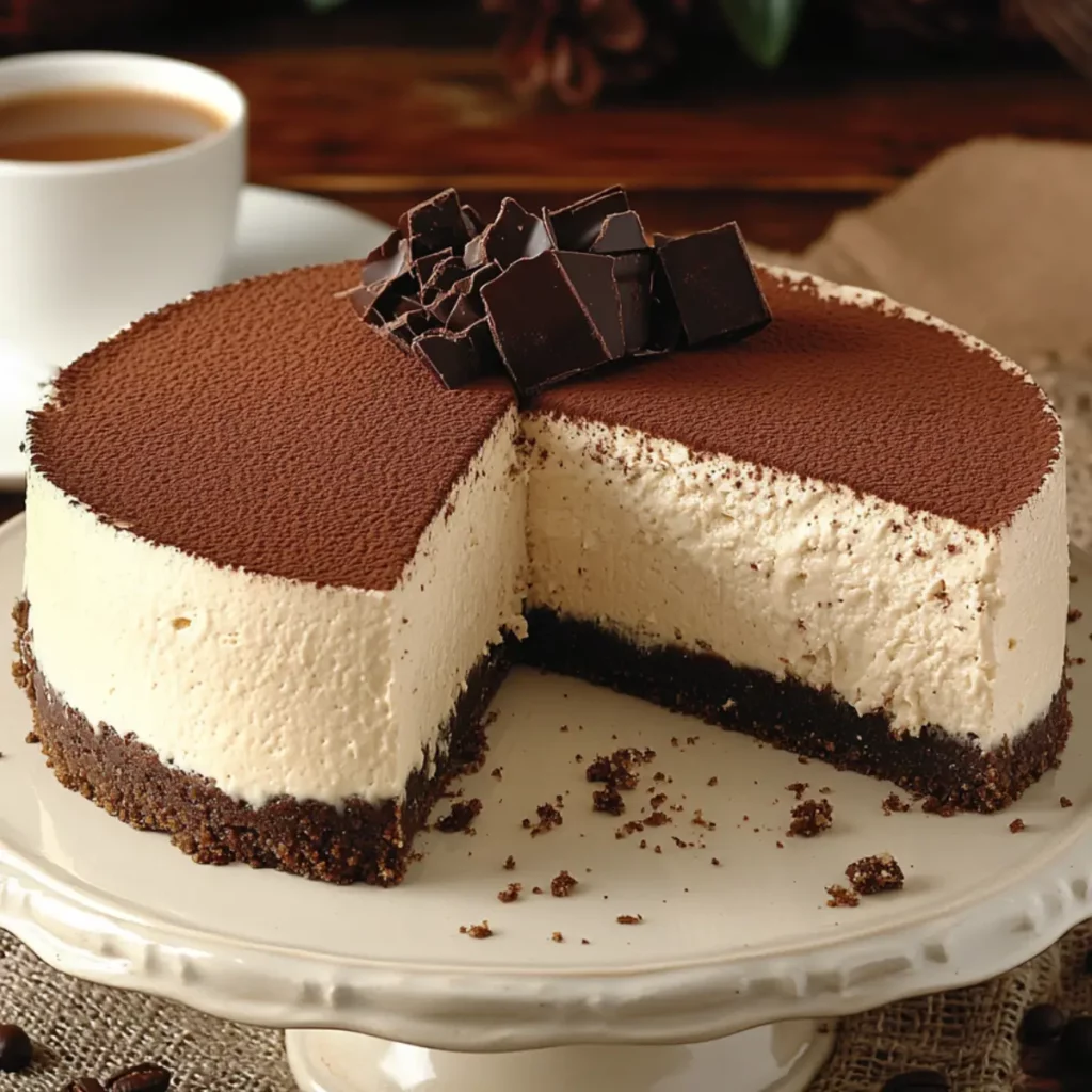 Sernik z Mascarpone i Cappuccino 1 Sernik z Mascarpone i Cappuccino