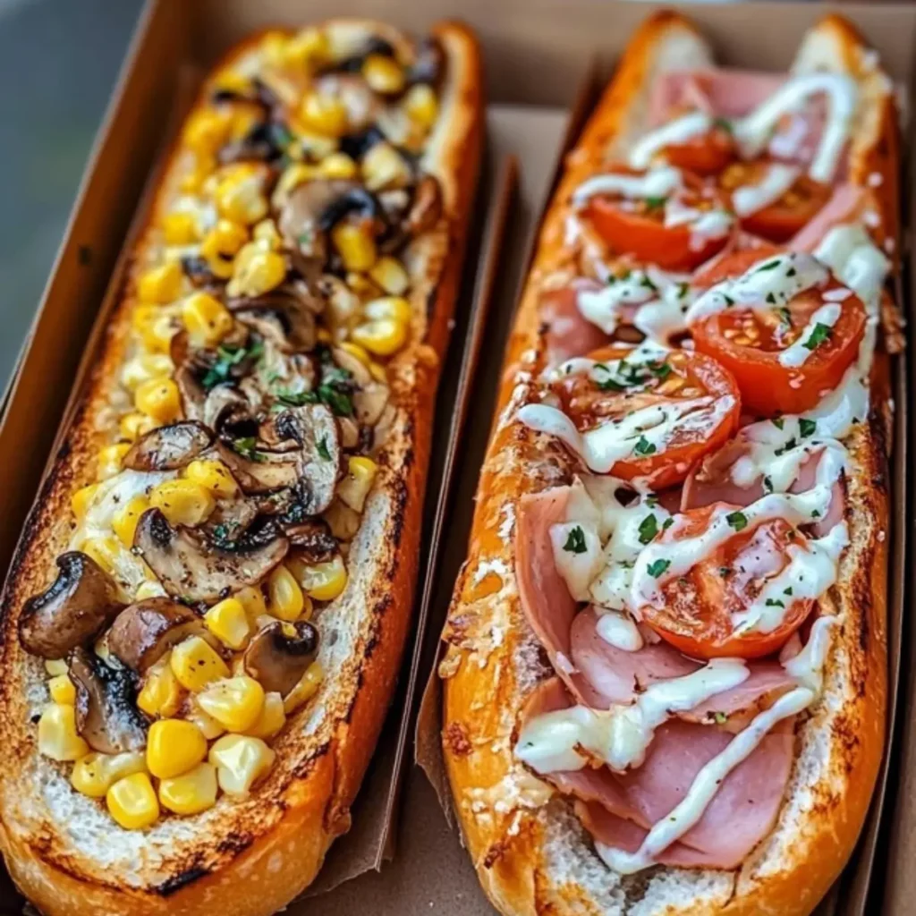 10 przepisów na domowy fast food – pizza, burgery, zapiekanki i sałatki 3 Zapiekanki na Bagietce