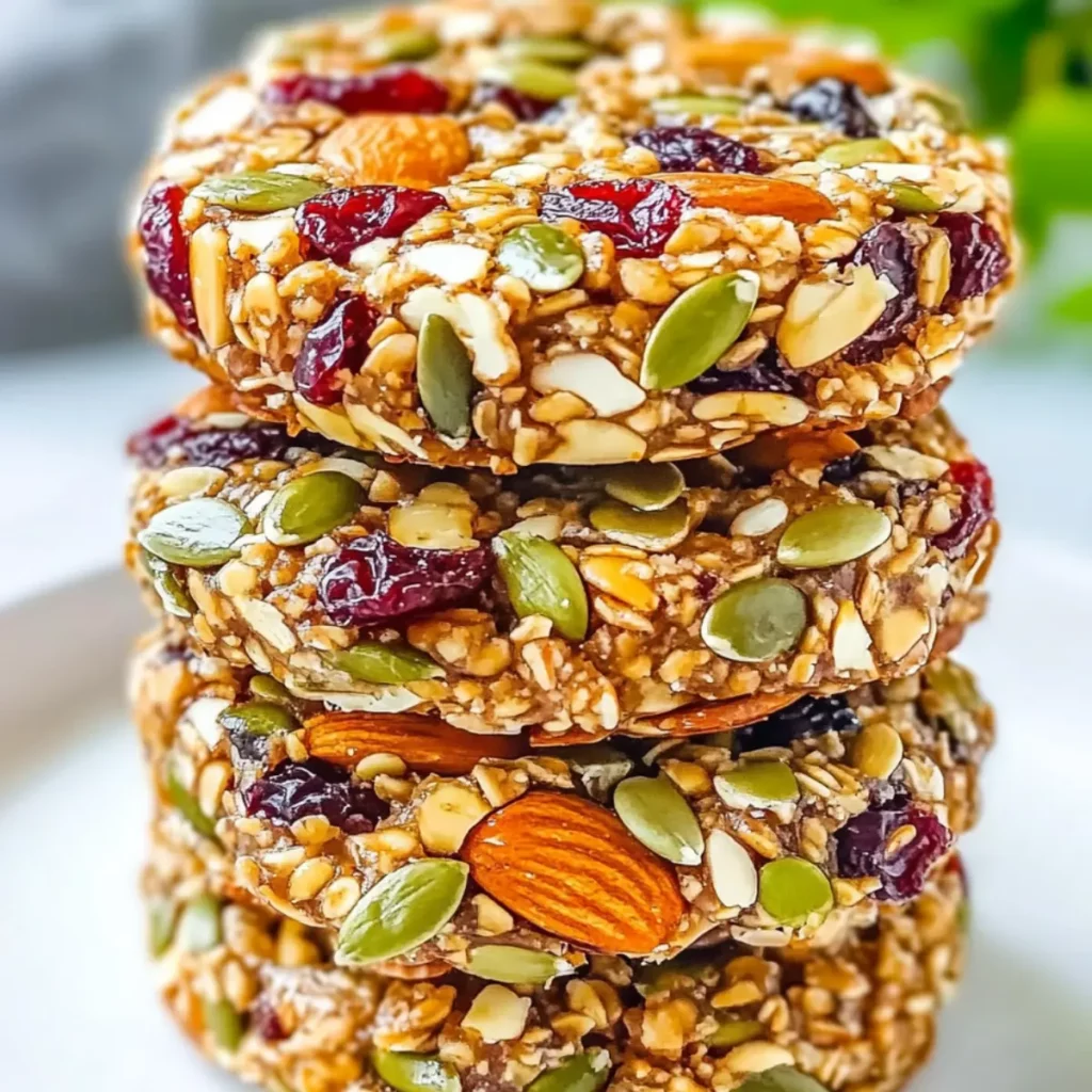 Orzechowo-Nasienne Ciastka Energetyczne