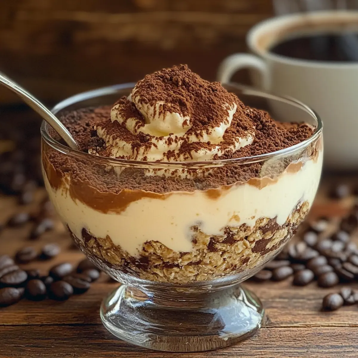 Owsiane Tiramisu