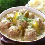 Pulpety w Ogórkowym Sosie