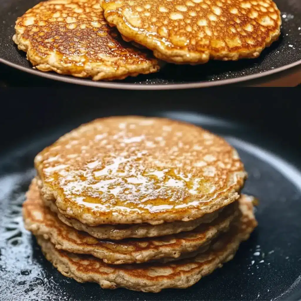 Placuszki owsiane z jabłkiem