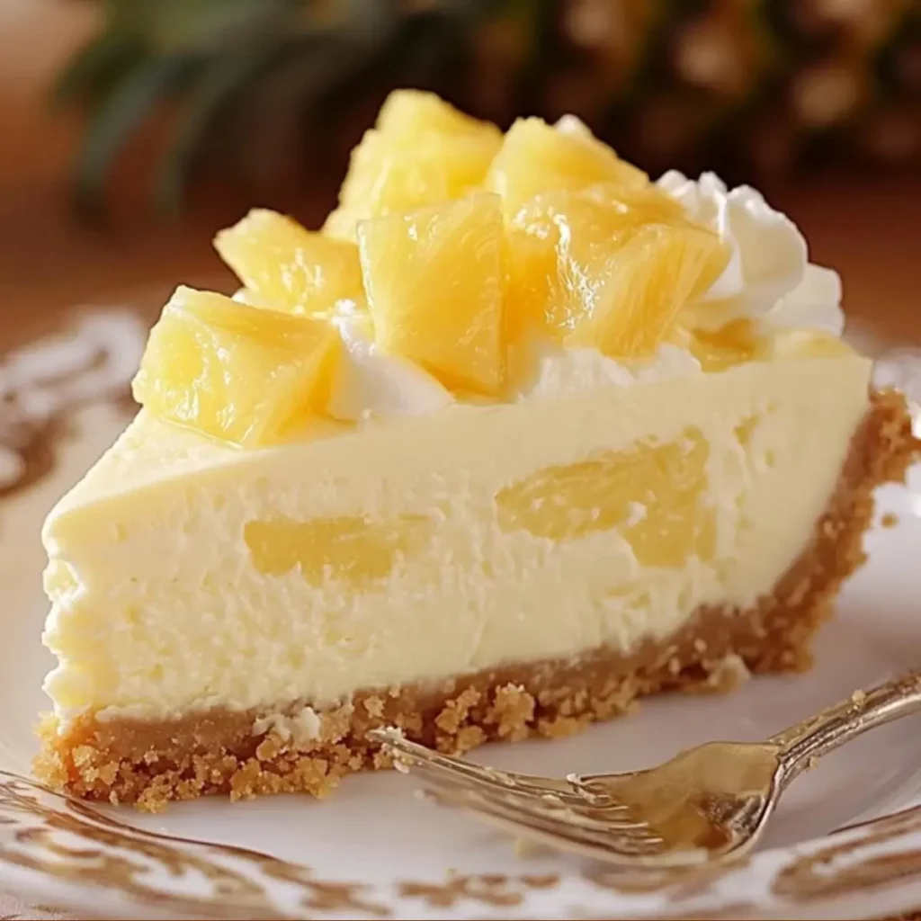 19 Ciast Bez Pieczenia, Które Zrobisz Bez Włączania Piekarnika 11 Sernik Ananasowy na Zimno