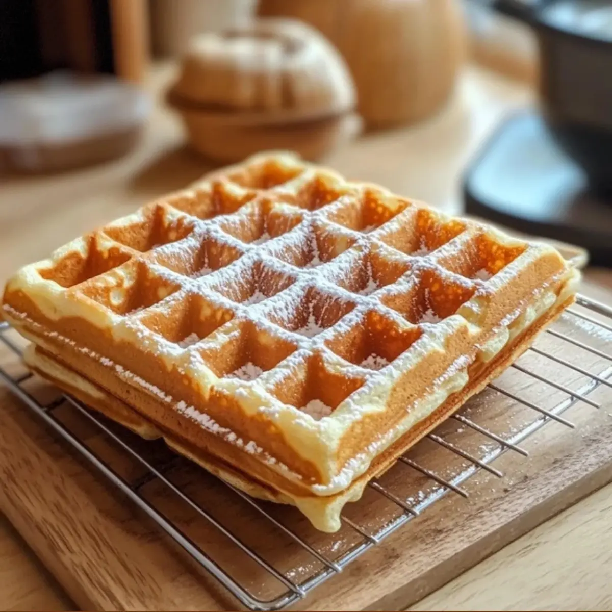 Chrupiące Gofry Belgijskie