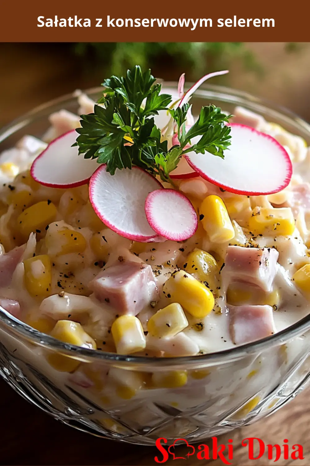 Sałatka z konserwowym selerem