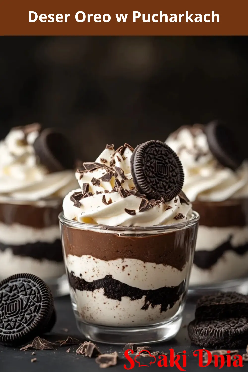Deser Oreo w Pucharkach