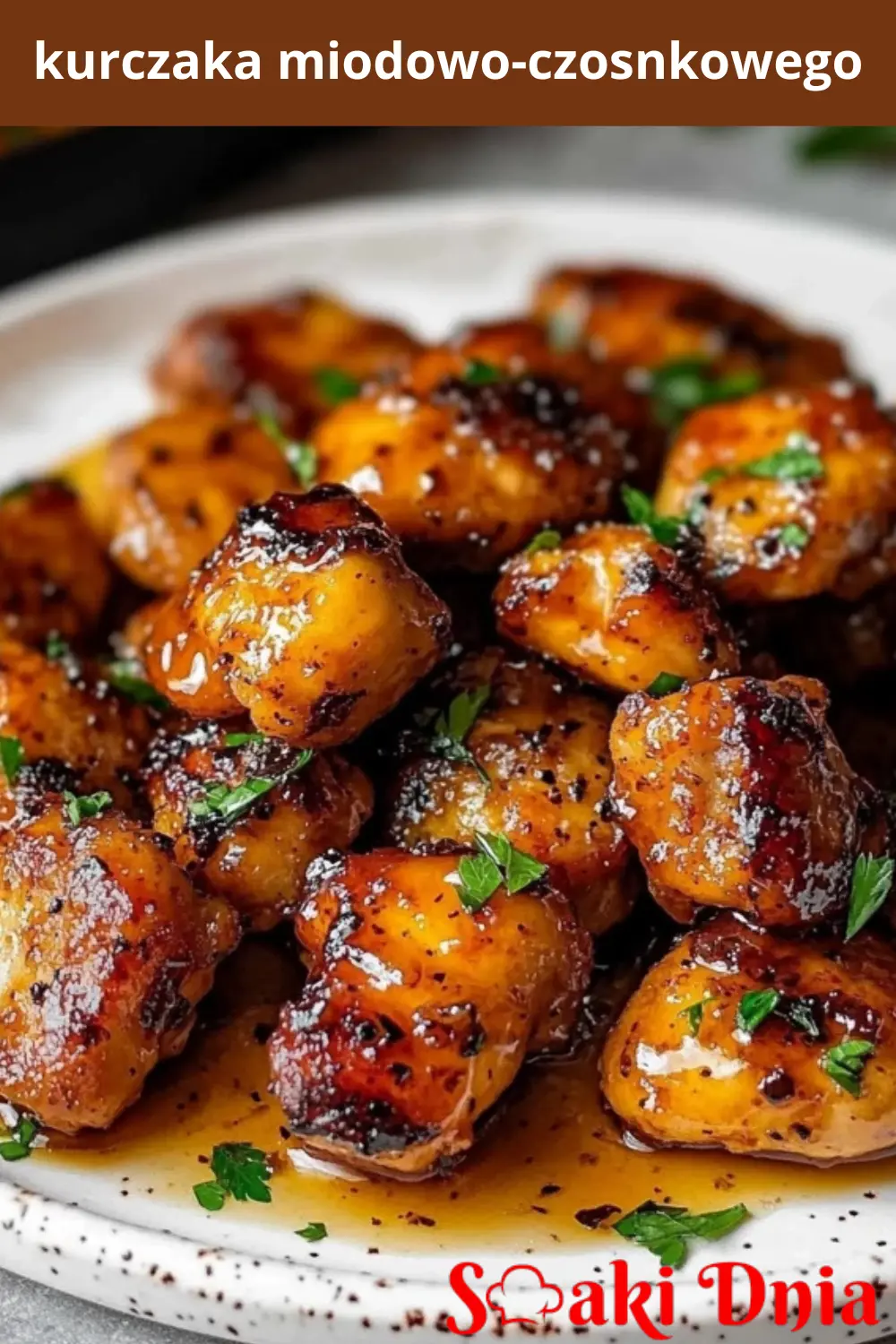 kurczaka miodowo-czosnkowego