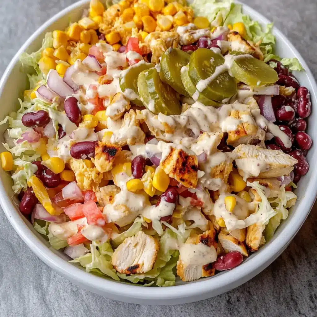 Sałatka Meksykańska z Kurczakiem